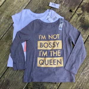 NWT. Bundle of THE CHILDREN’S PLACE Graphic Tees